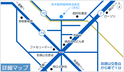 本社 詳細マップ